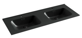 Мебельная раковина Ceramica Nova Element CN7004MB двойная 121см чёрный матовый